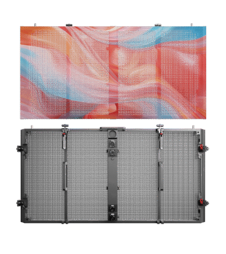 Direct-drive transparent screen series – rental – Arben Vision LED Factory