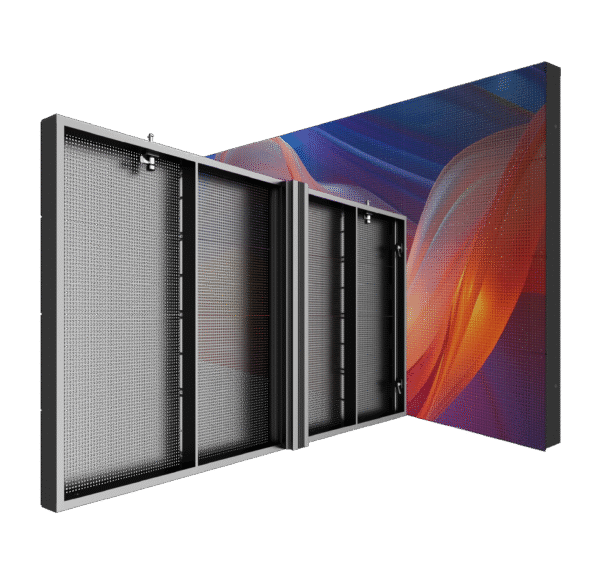 Direct drive transparent screen series-fixed installation