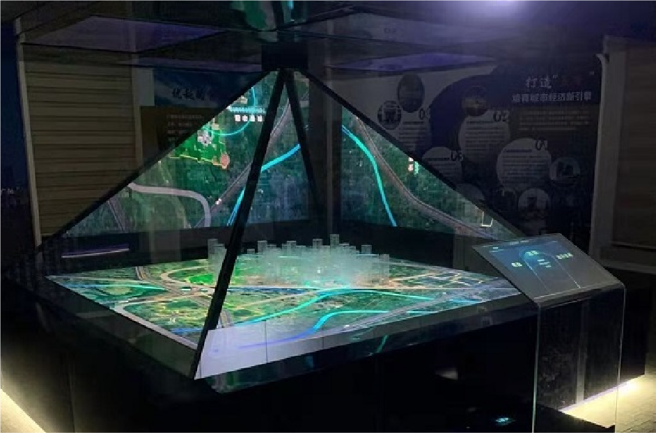 Langfang 360° holographic projection sand table